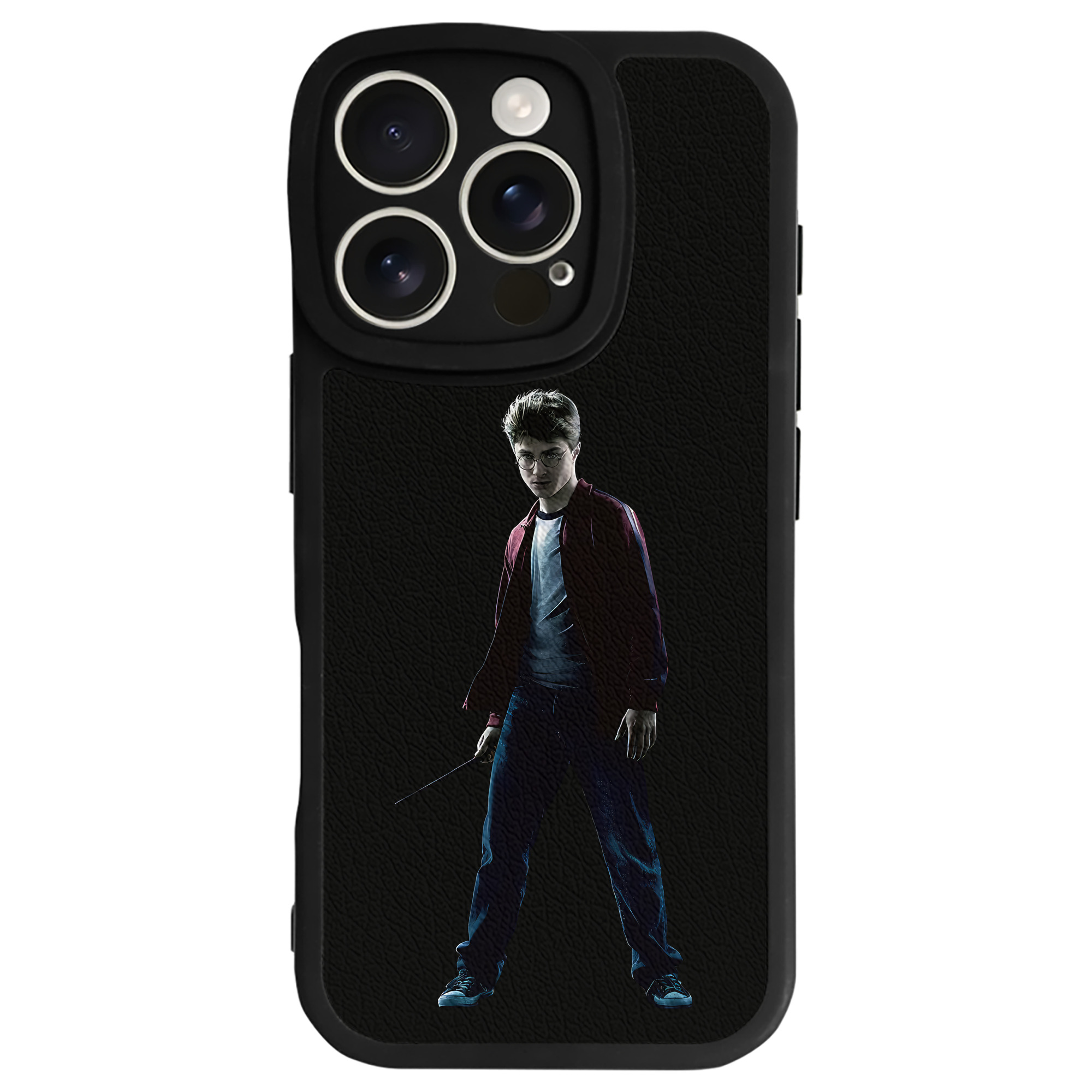 （画像用） Harry Potter ハリー・ポッターシリーズ 【iPhone 16シリーズ対応】シリコンスマホケース（レザー調） 材質：シリコン